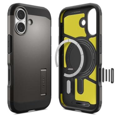 Imagem de Capa Spigen para iPhone 17, Tough Armor T [MagFit] projetada para Apple iPhone 17 - Gunmetal