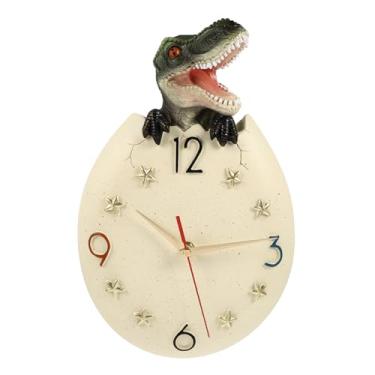 Imagem de TLTDSMY Relógio de parede rústico de madeira relógio despertador vintage decoração rústica relógio silencioso decoração de escritório relógio digital resina artesanato resina relógio pendurado