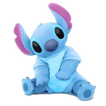 Imagem de Boneco estilo Stitch Pelucia Brinquedo Fofinho Vinil Azul - HAI BRASIL