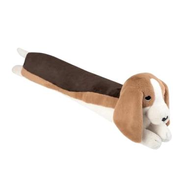 Imagem de YIJU Brinquedo de pelúcia Beagle, brinquedo de pelúcia para cachorro Beagle, de abraço, companheiro de decoração para casa, sofá