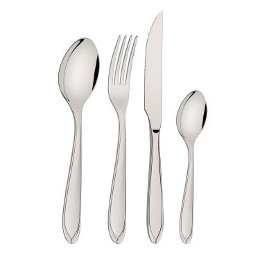 Imagem de Faqueiro Tramontina Laguna Aço Inox Acabamento Brilho 16 Peças - Tramontina 66906420