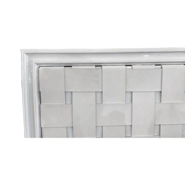 Imagem de Cabeceira Castor Queen Oxford Branca 158cm