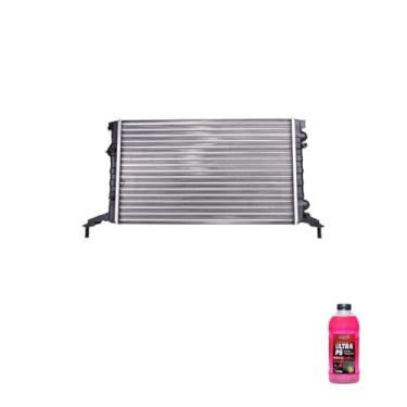 Imagem de Kit Radiador GM Celta 1.0 1.4 Sem ACD 06/11 + Aditivo Radnaq T5 Vermelho