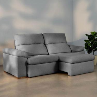 Imagem de Sofá Retrátil e Reclinável 210cm Botero CabeCasa MadeiraOriginals - Ca