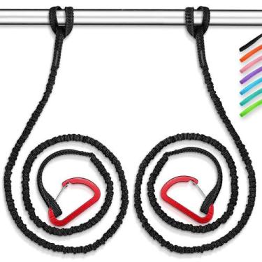Imagem de Coleira de remo de caiaque OCEANBROAD D-Ring Bungee Strap, pacote com 
