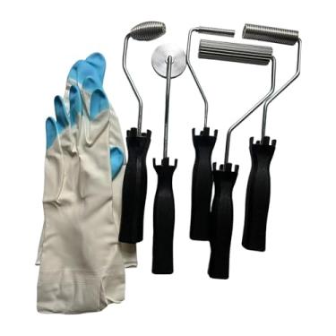 Imagem de Baoblaze Kit de reparo com 5 peças de ferramentas para reparo de bolhas de fibra de vidro, acessórios eficientes e resistentes para banheiras de resina