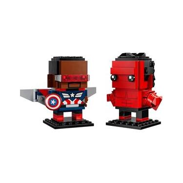 Imagem de LEGO® BrickHeadz - Capitão América e Hulk Vermelho
