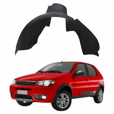 Imagem de Parabarro Dianteiro Fiat Palio Way 2013 Até 2017 Lado Esquerdo Motorista