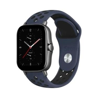 Imagem de Pulseira De Silicone De 20mm 22mm Para Amazfit GTS 4 GTR 3 2 Mini pro 