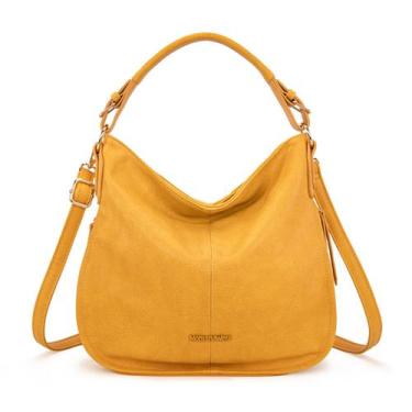 Imagem de Bolsas Hobo Montana West MWW16-1022YEL de material vegano amarelas