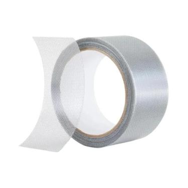 Imagem de Fita Adesiva Preta Impermeável Para Reparo De Telas 16.5FT Forte Para 
