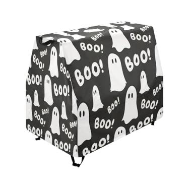 Imagem de Qilmy Halloween Boo Kids Water Table Cover, Duty Waterproof Patio Table Covers for Outdoor Toddler Splash Tables, UV Resistant & Dustproof Play Table Protector, Cover Only