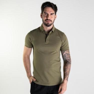 Imagem de Camisa Polo Aramis Colorfix Verde Militar-Masculino