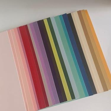 Imagem de Minicartolina perolada, 20 cores, 100 folhas, 250 gsm, tamanho A5 14 x 21 cm