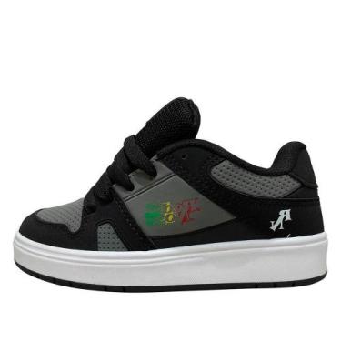 Imagem de Tenis Red Nose RNVI Street Style, 32, Preto, Cinza