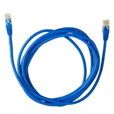 Imagem de Patch Cord Pluscable Cat6E Azul 10M Pc-Eth6U100 Cabo Rede - Gna