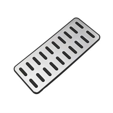 Imagem de EFDNK-HB Capas de pedal de freio de acelerador de carro universais antiderrapantes pedais para acessórios automotivos protetores de pedal de pé de veículo (1 peça de descanso)