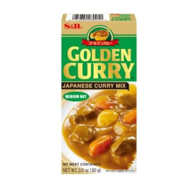 Imagem de Curry em Tablete Medium Hot (Meio Picante) - Golden Curry S&B 92g