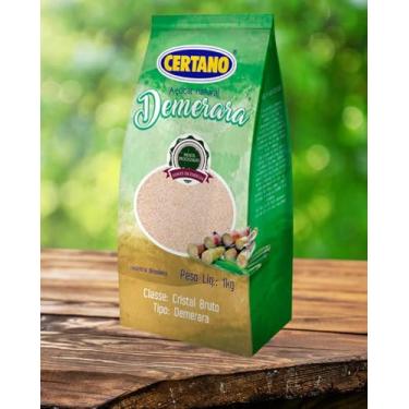 Imagem de 2 Un Açucar Demerara Pacote 1kg Certano Produto Menos Processado