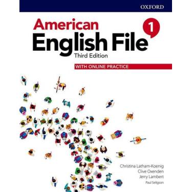 Imagem de American english file 1 - student book with online practice - 3rd - OX