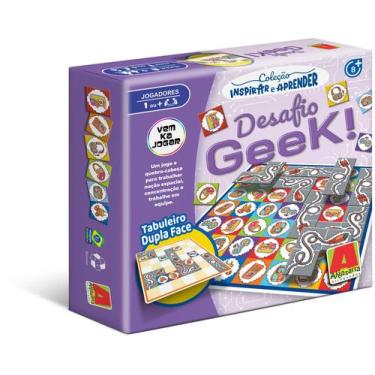 Imagem de Jogo De Tabuleiro e Quebra Cabeça Desafio Geek Algazarra