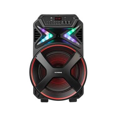 Imagem de Caixa Amplificada Mondial CM-700 com Display Digital, Equalizador, Rodas de transporte, Bluetooth, USB e Rádio FM - 700W