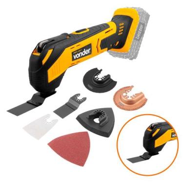 Imagem de Lixadeira Multifunção Cortador Oscilante Vonder IMFV1817 + 6 Acessório