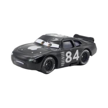 Imagem de Brinquedo De Liga Metálica Preta Disney Cars Flash McQueen Uncle King 