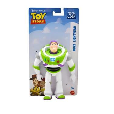 Imagem de Boneco Buzz Lightyear Articulado Especial 30 anos Toy Story - Mattel, 
