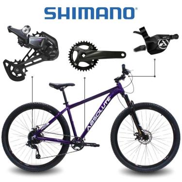 Imagem de Bicicleta Aro 29 Absolute Nero 5 Shimano Deore 12v Freio Hidráulico 15 Roxo