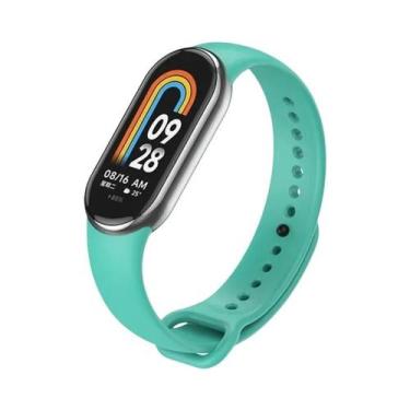 Imagem de Pulseira De Silicone Xiaomi Mi Band 10 9 8 NFC Esportiva De Borracha A