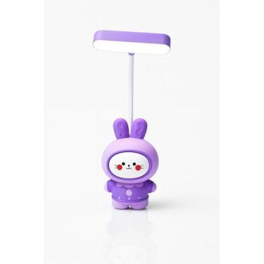 Imagem de Luminária Infantil de mesa com Luz de Led e Apontador de Lápis - Genér