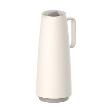 Imagem de Bule Térmico Tramontina Exata Em Plástico Vanilla Com Ampola De Vidro 1 L Tramontina