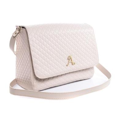 Imagem de Bolsa Feminina Baú Tampinha Alça Transversal Ajustável Lançamento - Al