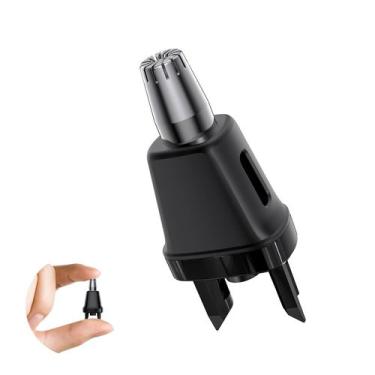 Imagem de Cabeça Aparadora de Pelos do Nariz e Ouvido FINETCH Rotativa 360 à Pro