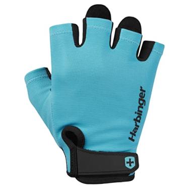 Imagem de Harbinger Luvas Power unissex pequenas, azul-piscina