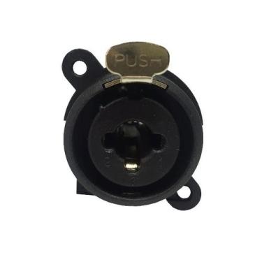Imagem de Conector de Painel Combo XLR / P10 Tiaflex - Pacote 01 pç
