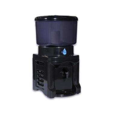 Imagem de Filtro Água Preto 8,6 Litros 1 Vela 1 Boia Cuba de Cerâmica - GMOLD