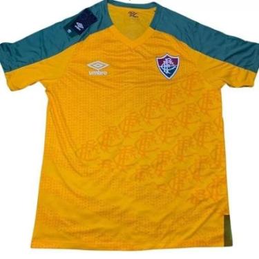 Imagem de Camisa Umbro Fluminense Treino 2022 Masculina-Masculino