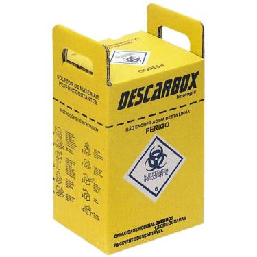 Imagem de Coletor De Material Perfurocortante Descarbox Premium - 1,5l