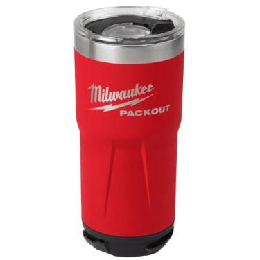 Imagem de Copo térmico 590 ml Vermelho - PACKOUT - Milwaukee