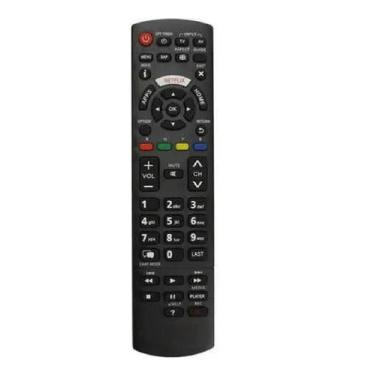 Imagem de Controle Remoto Compatível Com Tv Panasonic Lcd Led Netflix 8058 - Pri