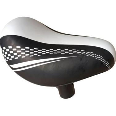 Imagem de Selim Pu Banco Aro 12 Macio Para Bicicleta Infantil Nathor, Preto