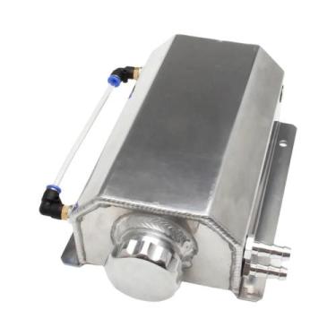 Imagem de Tanque De Reserva Universal De Alumínio 1L 2L Para Radiador De Motor C