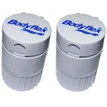 Imagem de Kit 2 Moedor Cortador Porta Comprimidos 3 em 1 Bodyflex