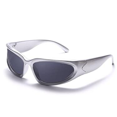 Imagem de Óculos de sol polarizados femininos masculinos design espelho esportivo de luxo vintage unissex óculos de sol masculinos motorista tons óculos uv400,8, como mostrado