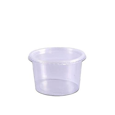 Imagem de Pote Redondo Descartável Rioplastic | c/Tampa | 200ml | 25 UN