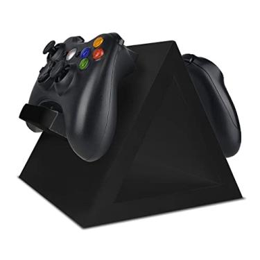 Imagem de Suporte de Mesa 2 Controles Gamepad Playstation Xbox Ps3 Ps4 Ps5 Xbox 360 One Series X/S Spark Preto