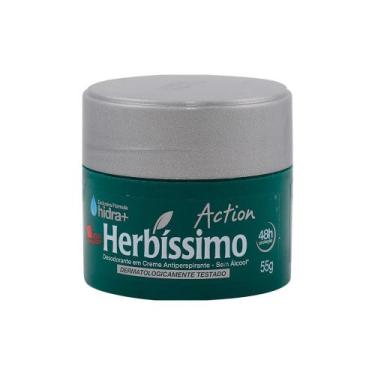 Imagem de Kit 6 Und Desodorante Creme Herbíssimo Action 55G - Herbissimo