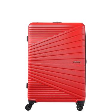 Imagem de Mala de Viagem Media Exp Abs American Tourister By Samsonite Recife Tsa Rodas Duplas 360 Vermelha